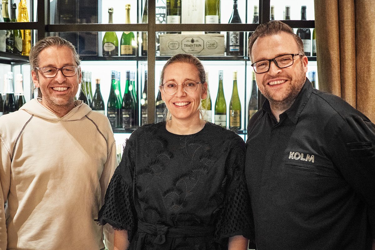 Being guests of Michael Kolm