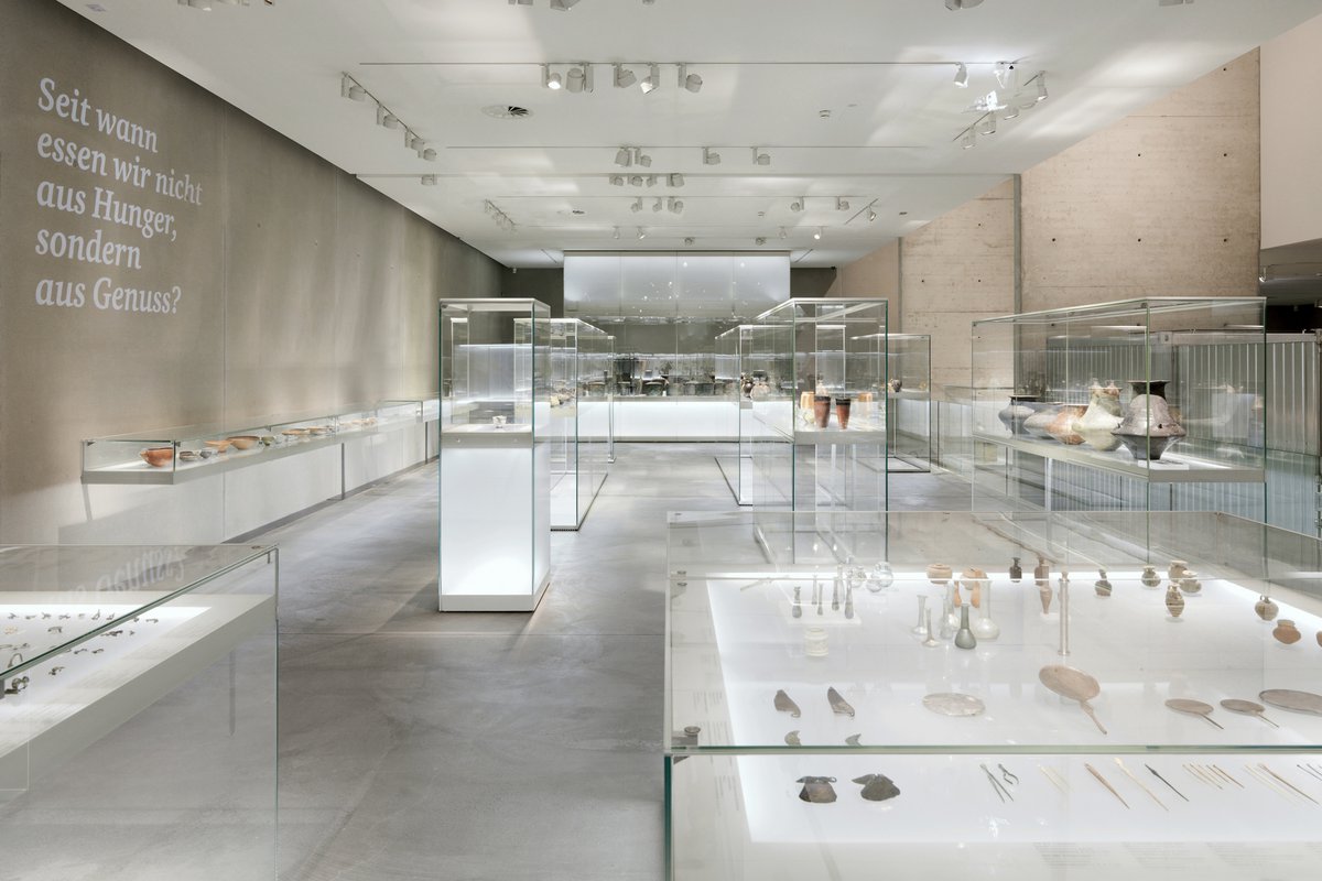 New museum building for archeological department of Eggenberg castle