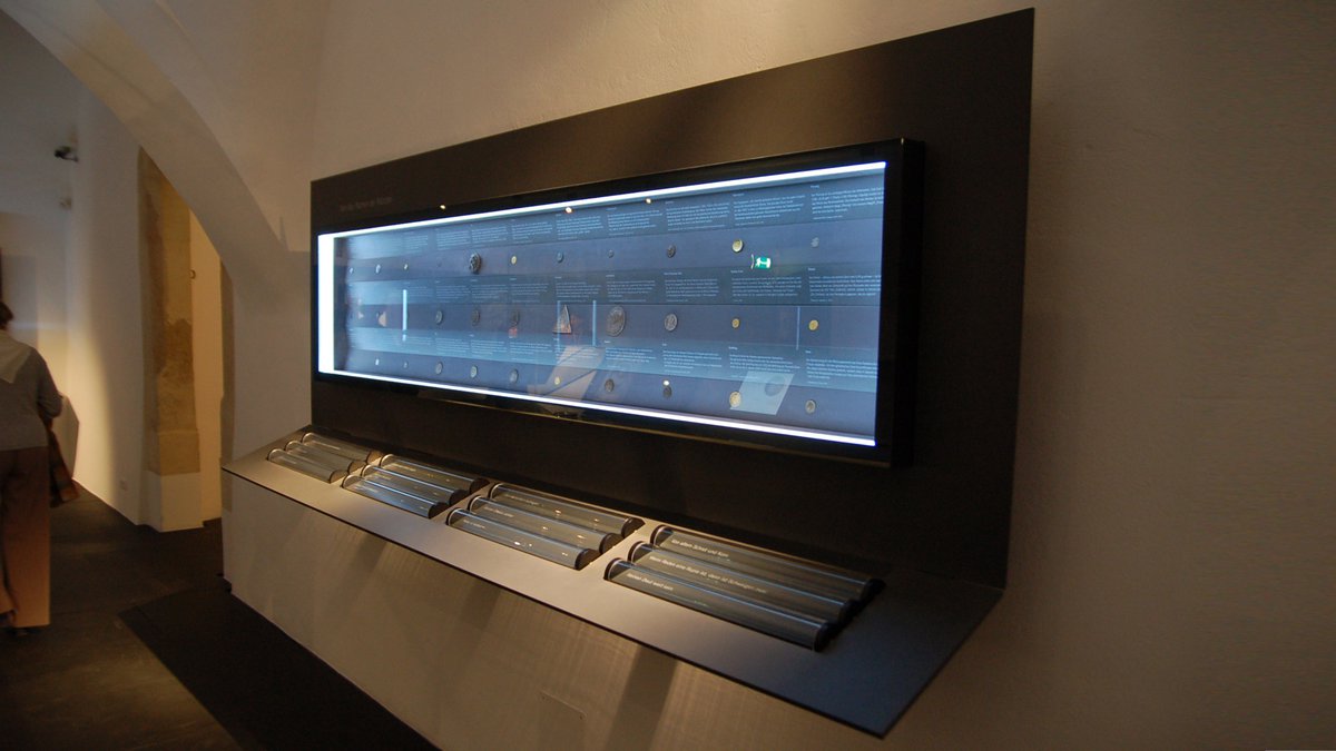 Exhibition „Einprägsam“  Coin Cabinet of Eggenberg Castle