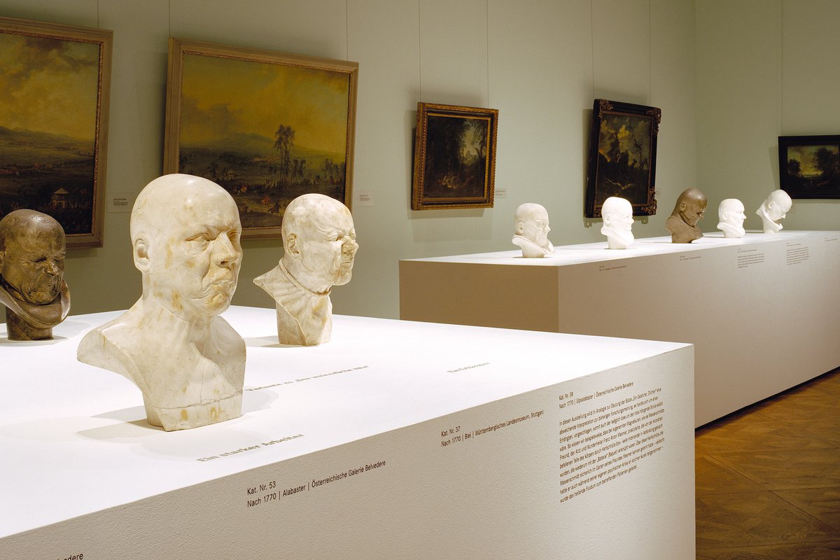 Exhibition "F.X. Messerschmidt", Belvedere Vienna