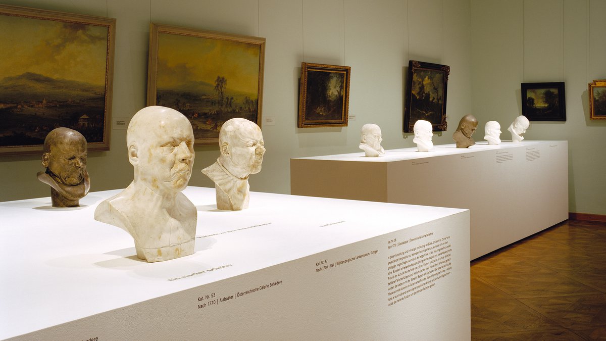 Exhibition "F.X. Messerschmidt", Belvedere Vienna