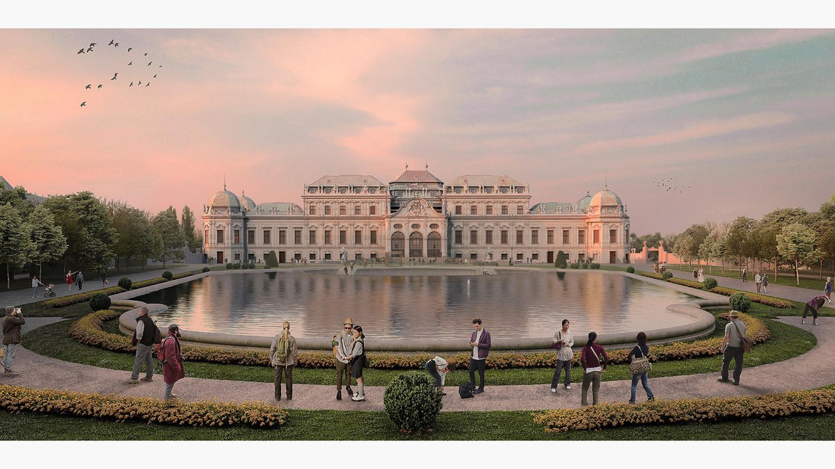 Unterirdisches Visitor Center Oberes Belvedere