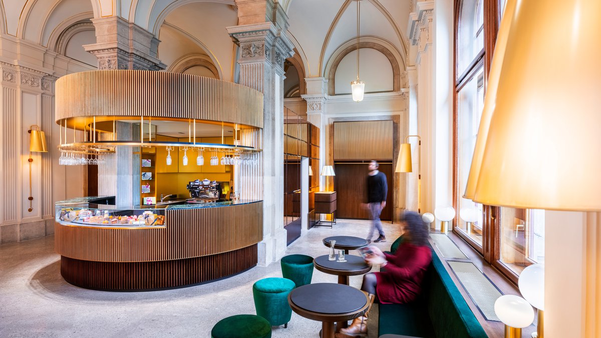 Visitor’s centre at the Vienna State Opera