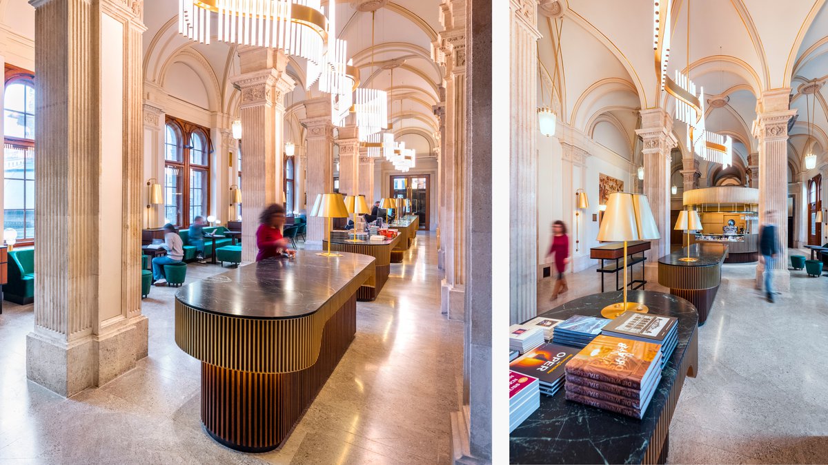 Visitor’s centre at the Vienna State Opera