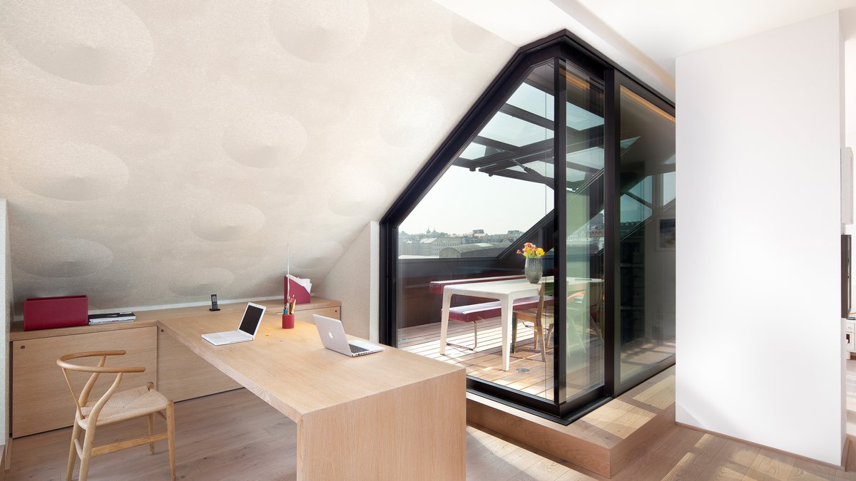 Roof construction Bellariastraße, Vienna