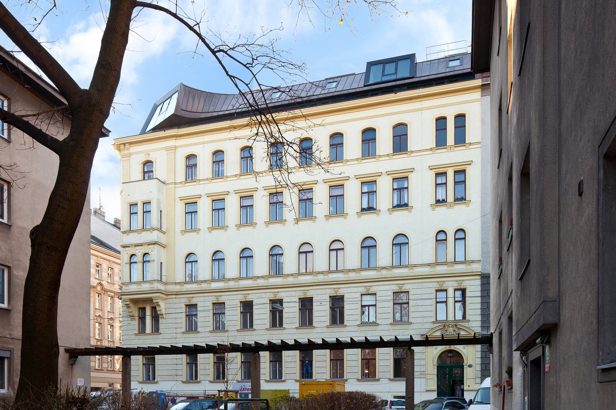 Roof construction Böcklinstraße, Vienna