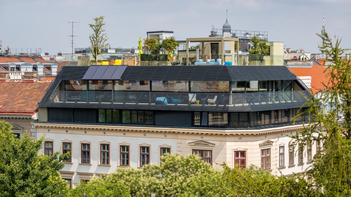 Roof expansion Vienna 3rd district