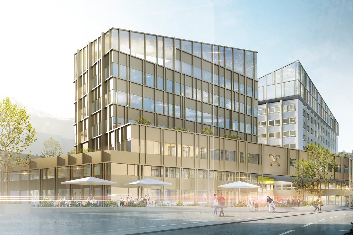 Das RAIQA - Quartier Innsbruck / Wettbewerb