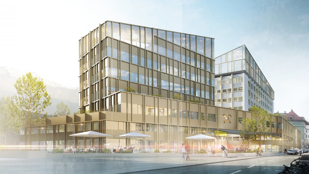 Das RAIQA - Quartier Innsbruck / Wettbewerb