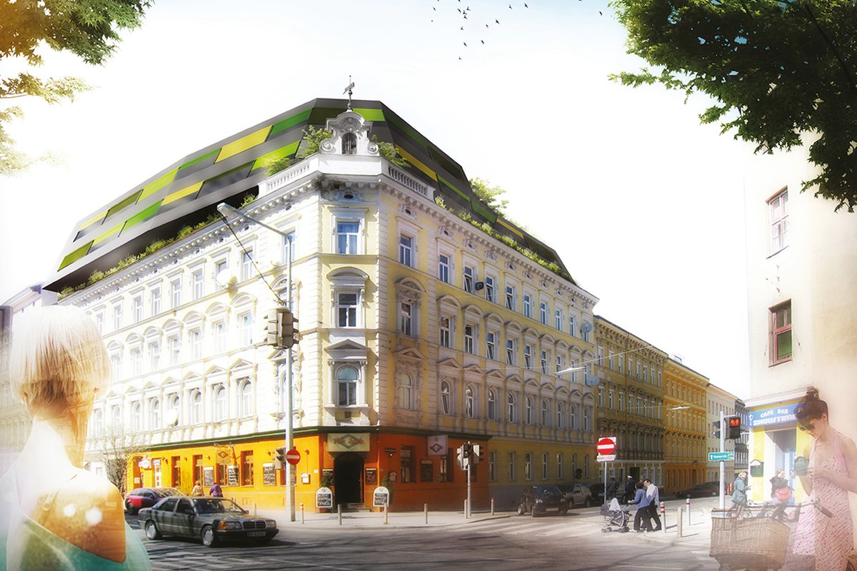 Gablenzgasse 38 / Competition 1st place