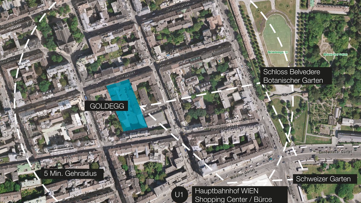 Goldegg Terraces / Competition 2nd place