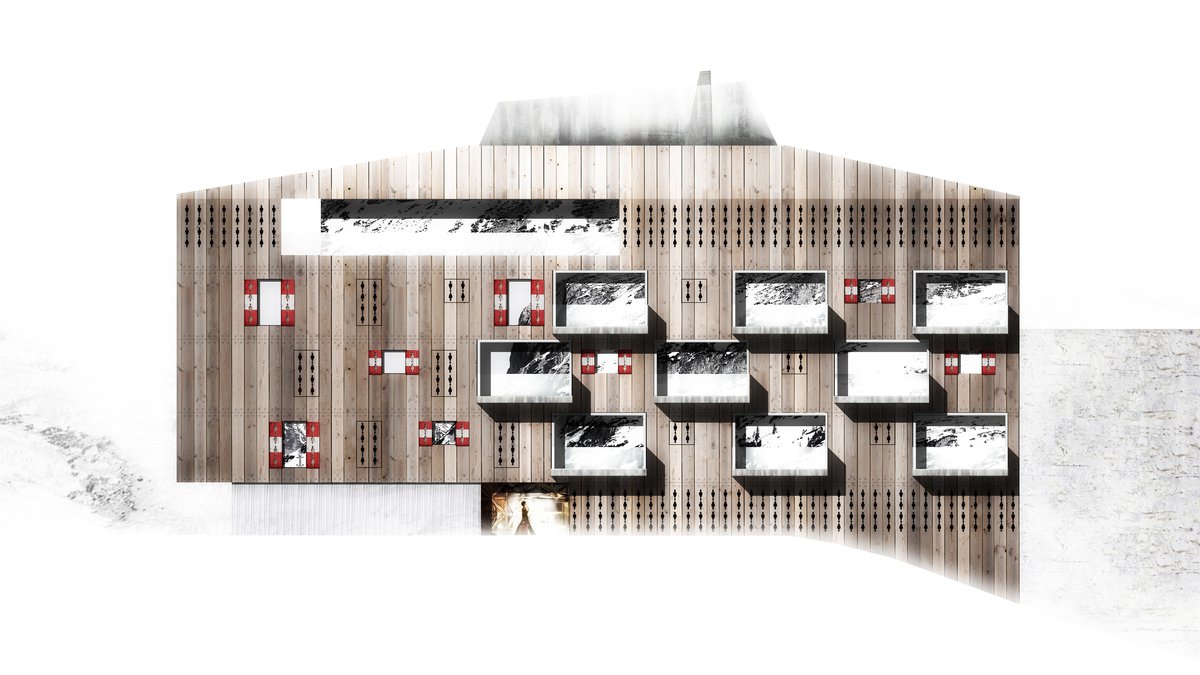 Alpine hotel / Competition 3rd place