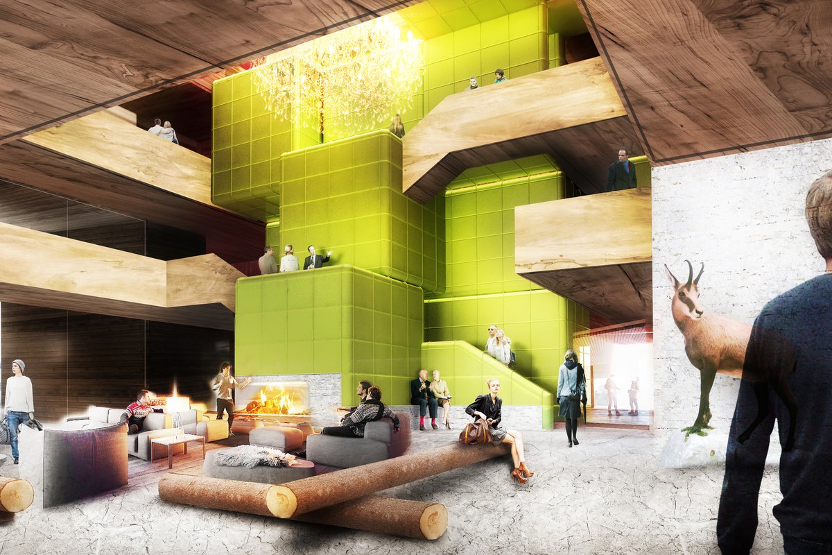 Alpine hotel / Competition 3rd place