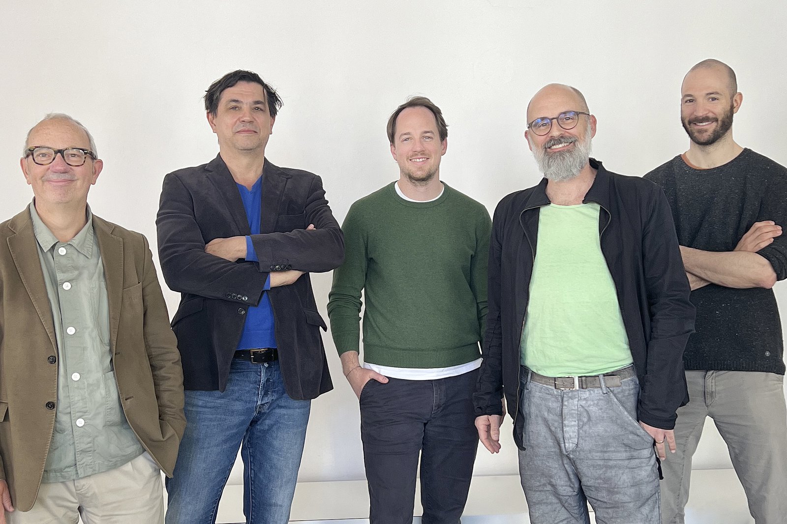 Das BWM-Team für The Hoxton, Vienna im Bild v.l.n.r. Claus Hasslinger, Peter Foschi, Maximilian Fasslabend, Markus Kaplan, Fridolin Öhlinger