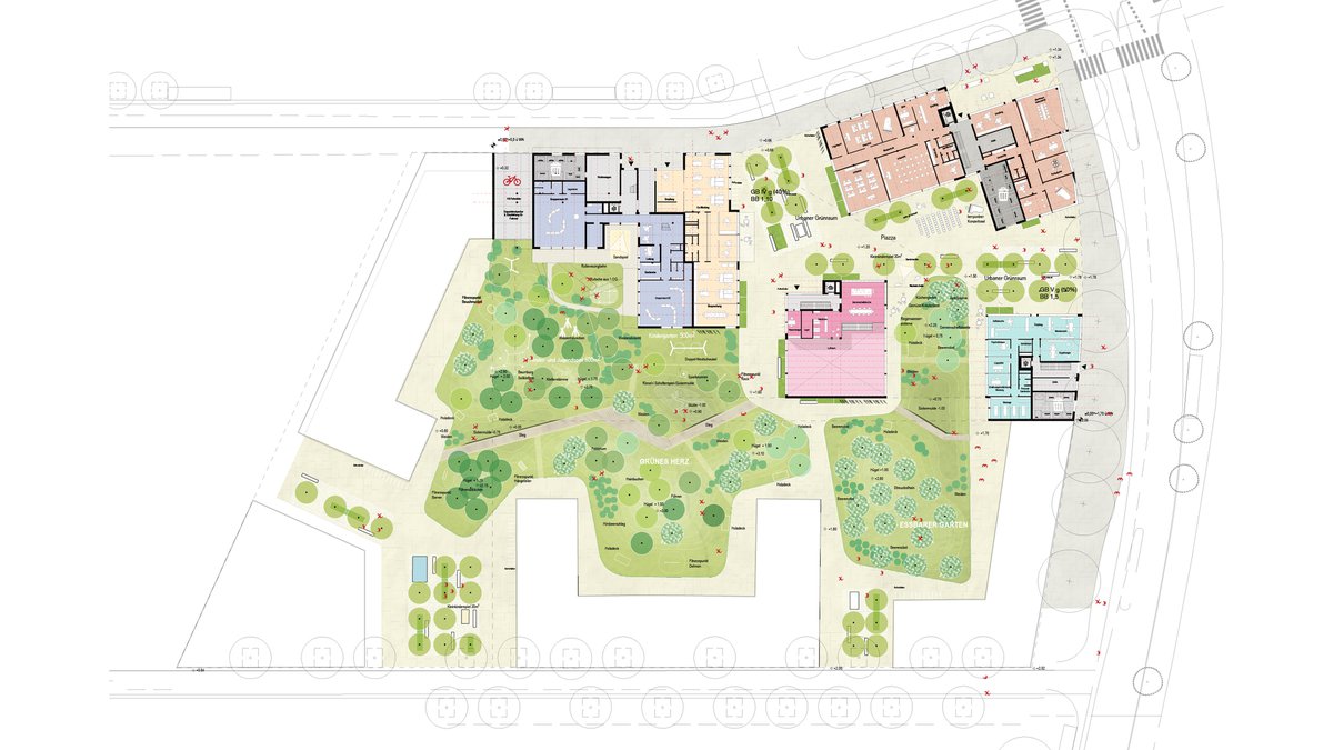 Live Life Long – Aspern G13 / Wettbewerb 1. Platz