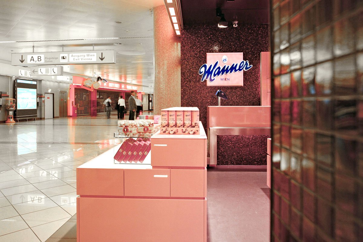 Manner Store at the airport Vienna