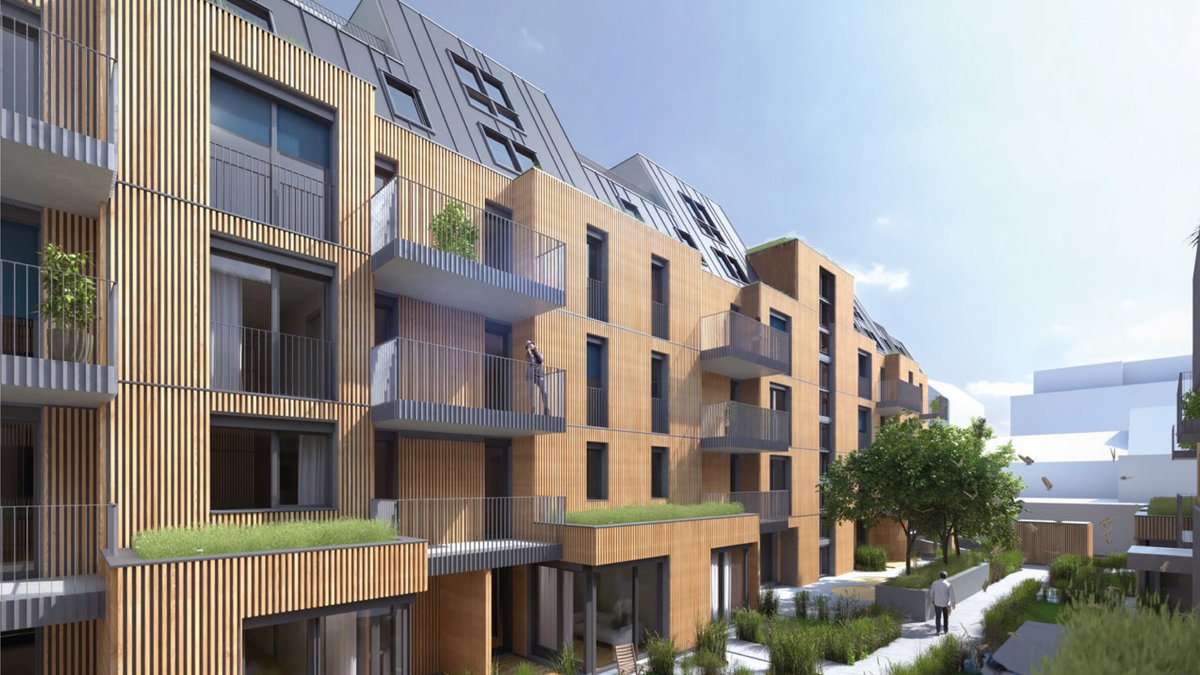 Residential building in Meidling