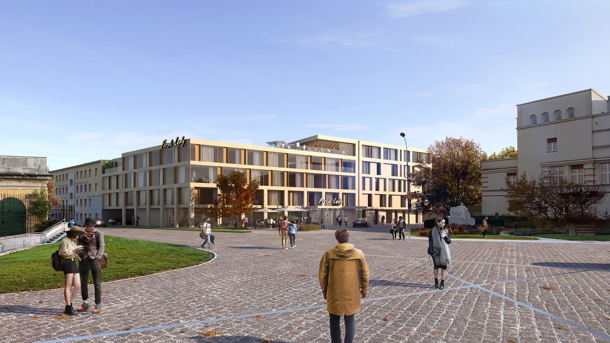 Schlossquartier Eisenstadt / Competition 1st place (hotel)