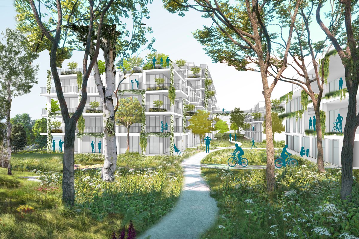 Süßenbrunner Straße West / Competition 2nd place