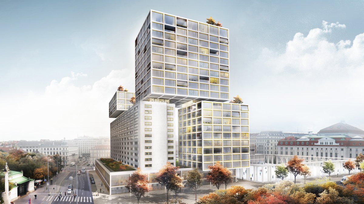 Hotel InterContinental development concept / Competition