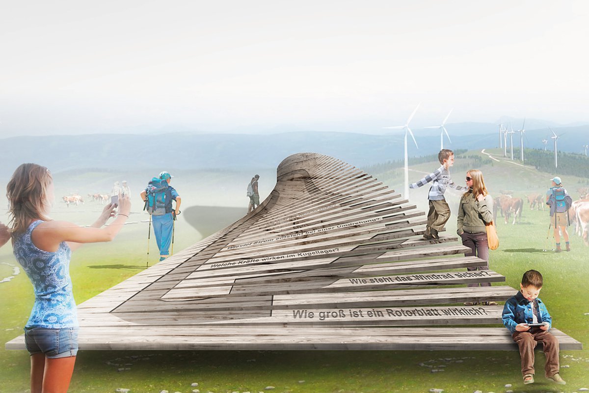 Windpark Pretul / Wettbewerb 1. Platz